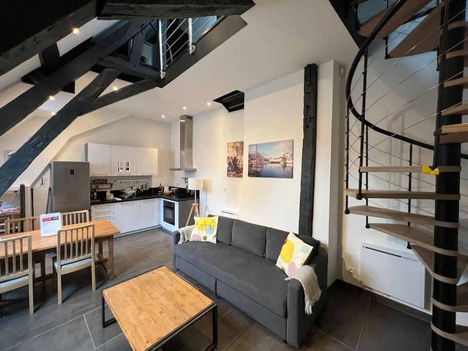 Ferienwohnung Le Jeannin, Magnifique Duplex 6 Prs - Centre Historique De Dijon Exterior foto
